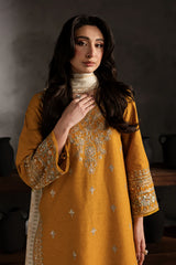 Golden Elegance with Intricate Embroidery shangrilla