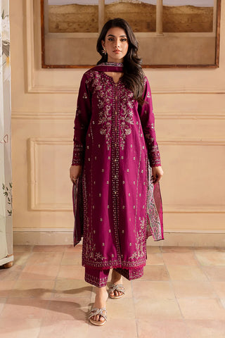 Evari 3Pc - Embroidered Lawn Dress