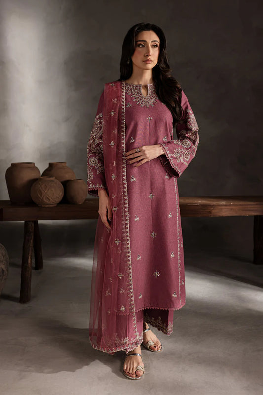 Onion Rush 3Pc - Embroidered Lawn Suit