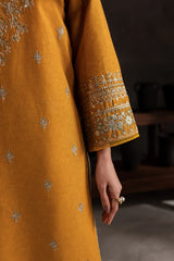 Golden Elegance with Intricate Embroidery shangrilla