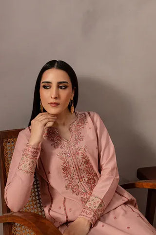 Flamingo Embroidered Suit