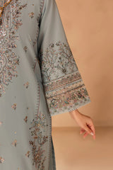 Raiha Pure Lawn With Breeze Net Dupatta 3pc Suit