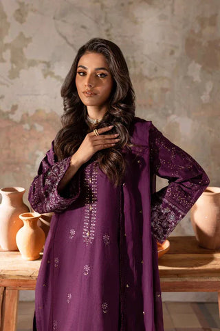 Chowder Embroidered 3PC Suit