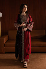 Lamar 3Pc - Embroidered Lawn Dress