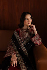 Lamar 3Pc - Embroidered Lawn Dress