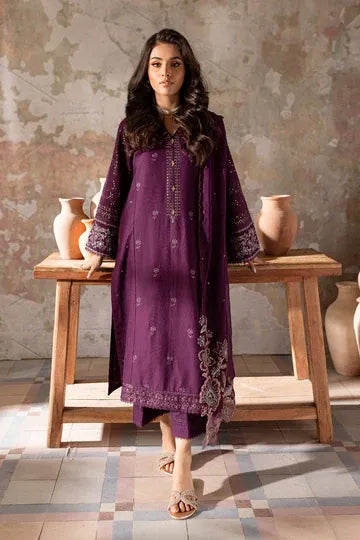 Chowder Embroidered 3PC Suit