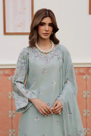 Basil 3Pc - Embroidered  Dress
