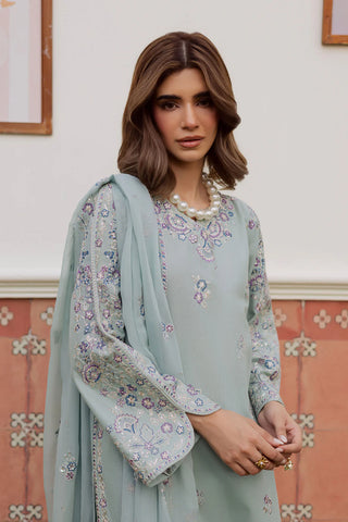 Basil 3Pc - Embroidered  Dress