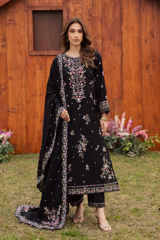 Kynd 3Pc - Festive Embroidered Lawn