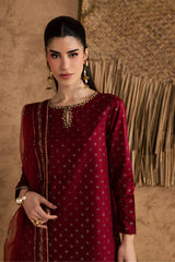 Red Monaco 3Pc - Festive dhanak  Pret