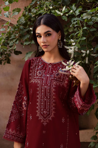 Roshan 2Pc - Embroidered Lawn Dress