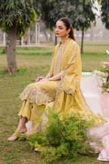 Salwah 3Pc - Festive Embroidered premium Lawn