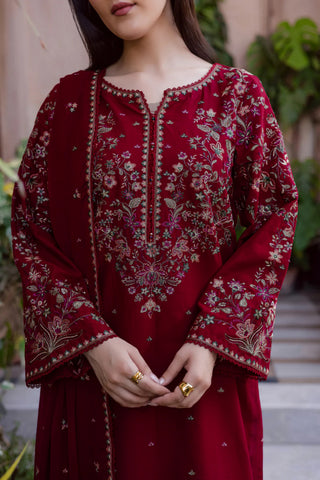 Wild Dream 3Pc - Embroidered Lawn Dress