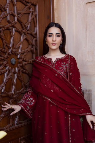 Wild Dream 3Pc - Embroidered Lawn Dress