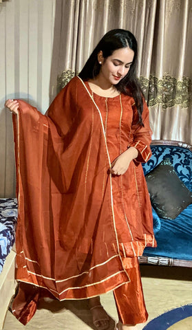 Pure Chifon 3PC Peplum