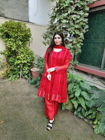 Pure Chifon 3PC Peplum