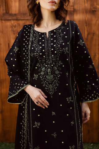 Aasfina 3Pc - Embroidered Lawn Dress