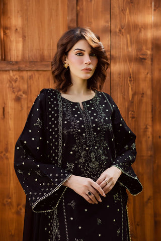 Aasfina 3Pc - Embroidered Lawn Dress