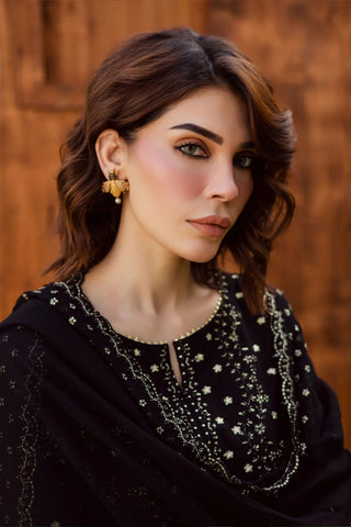 Aasfina 3Pc - Embroidered Lawn Dress