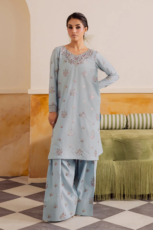 Badal 2Pc - Embroidered Lawn Pret