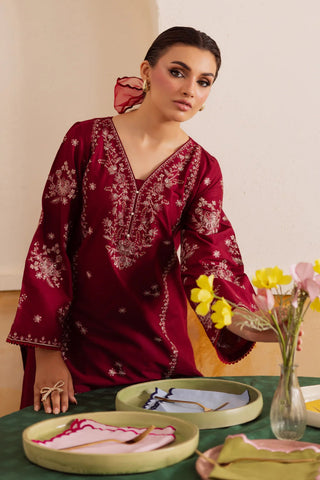 Crimson Haze 2Pc - Embroidered Lawn Pret