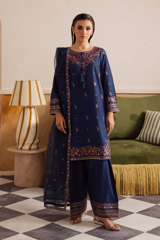 Raisa 3Pc - Embroidered Lawn Pret