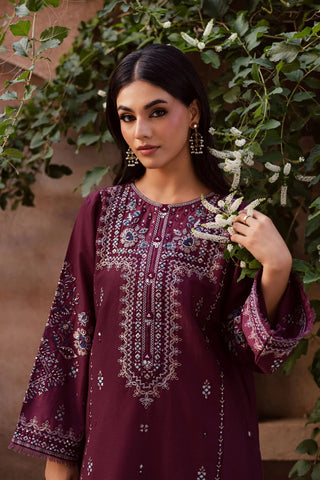 Roshan 2Pc - Embroidered Lawn Dress