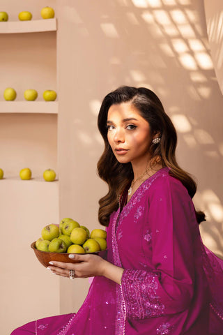 Shazneen 3Pc - Embroidered Lawn Dress