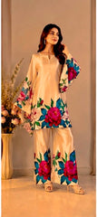 Oria gold Digital Shamooz print