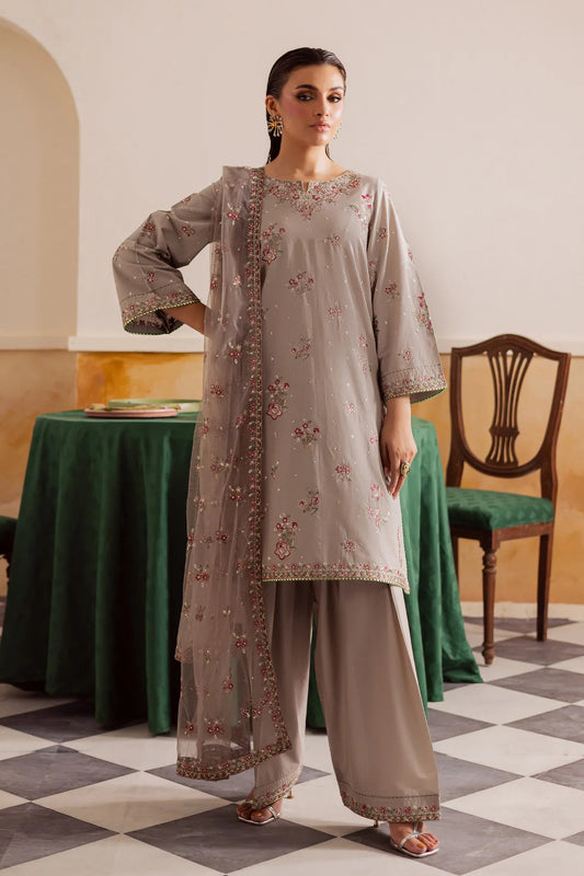 Diara 3Pc - Embroidered Lawn Pret