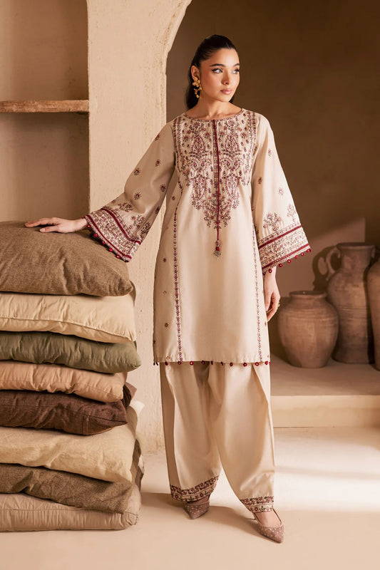 Safa 2Pc - Embroidered Lawn Dress