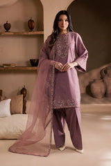 Tea Alyssa 3Pc - Embroidered Lawn Dress