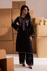 Deejo 2Pc - Embroidered Lawn Dress