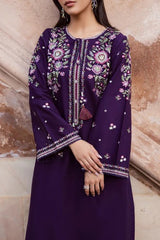 Deejo Iris 2Pc - Embroidered Lawn Dress