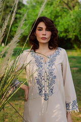 Porcelein 3Pc - Embroidered Dress