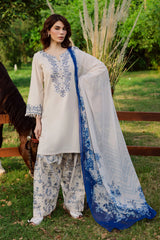 Porcelein 3Pc - Embroidered Dress